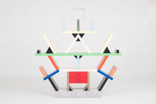 Vintage Regal "Carlton" von Ettore Sottsass für Memphis Milano