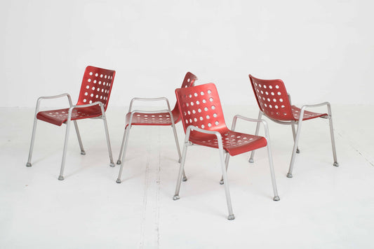 MEWA Landi chairs by Hans Coray, set of four