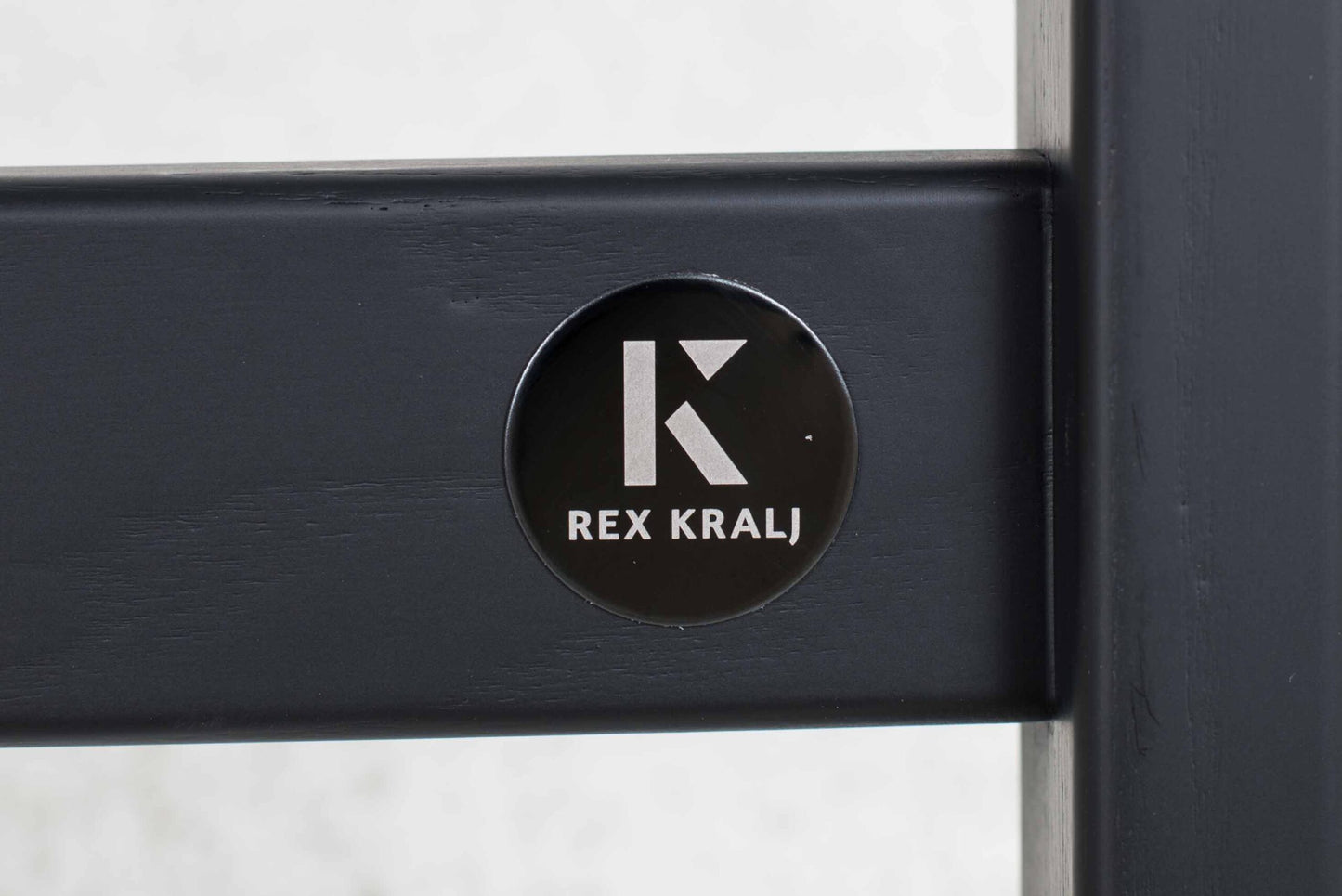 Fauteuil Rex Lounge de Niko Kralj en noir