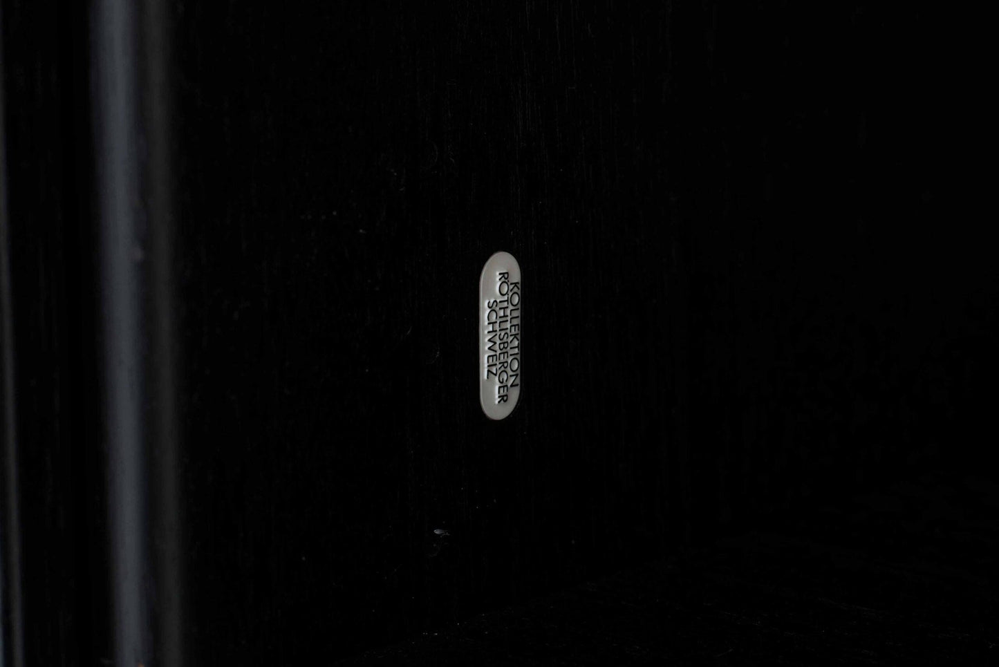 Meuble à volets roulants vintage de Robert et Trix Haussmann pour Röthlisberger Holz Marmor