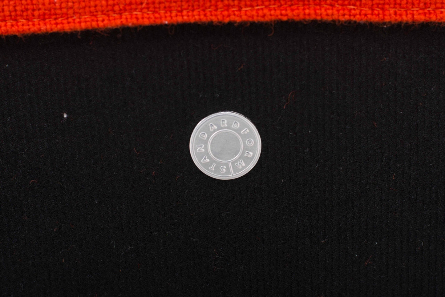 Vintage Schlafsofa Standardform von Ernst Ambühler orange