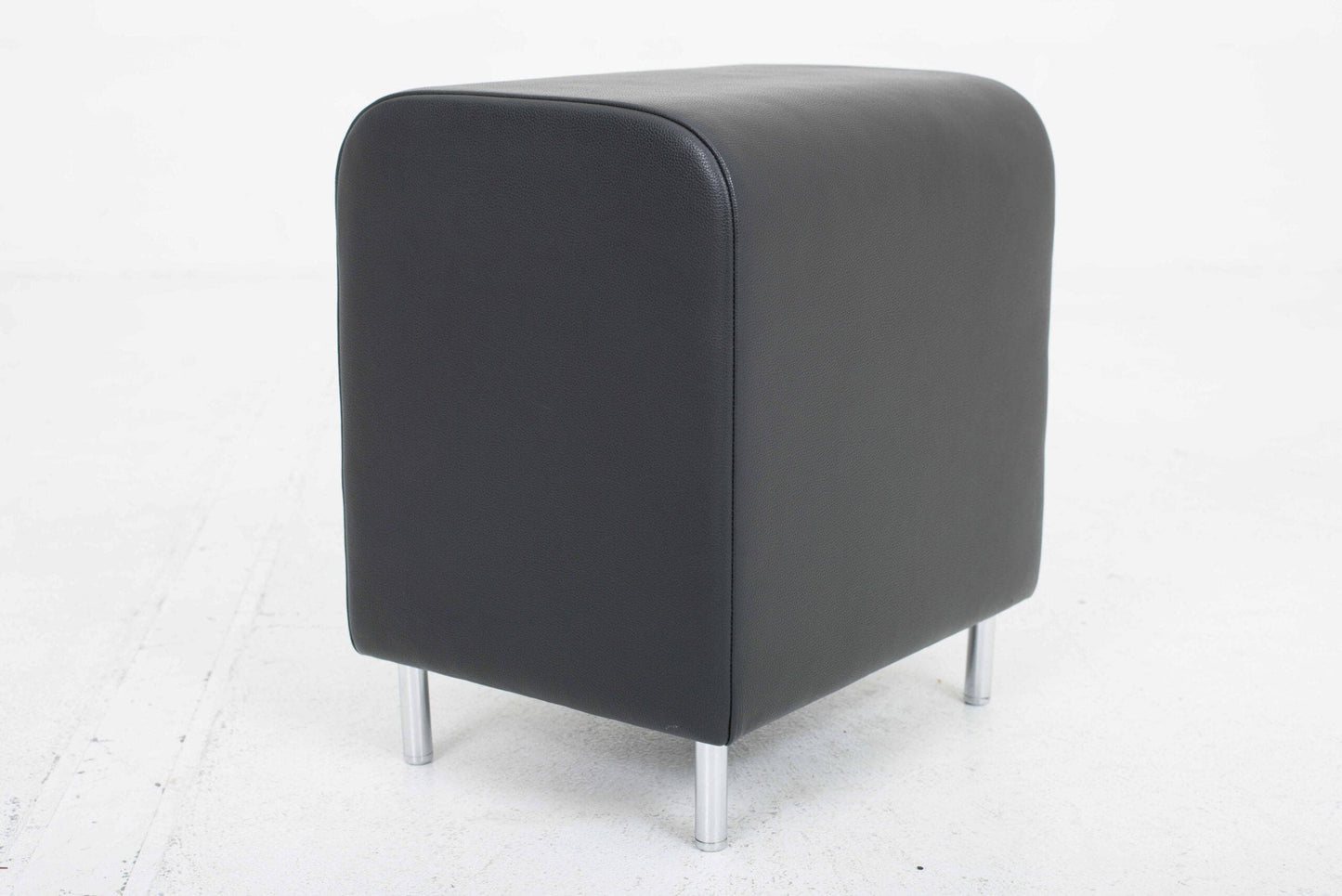 Vintage Bank I by Jasper Morrison for Vitra in black leather