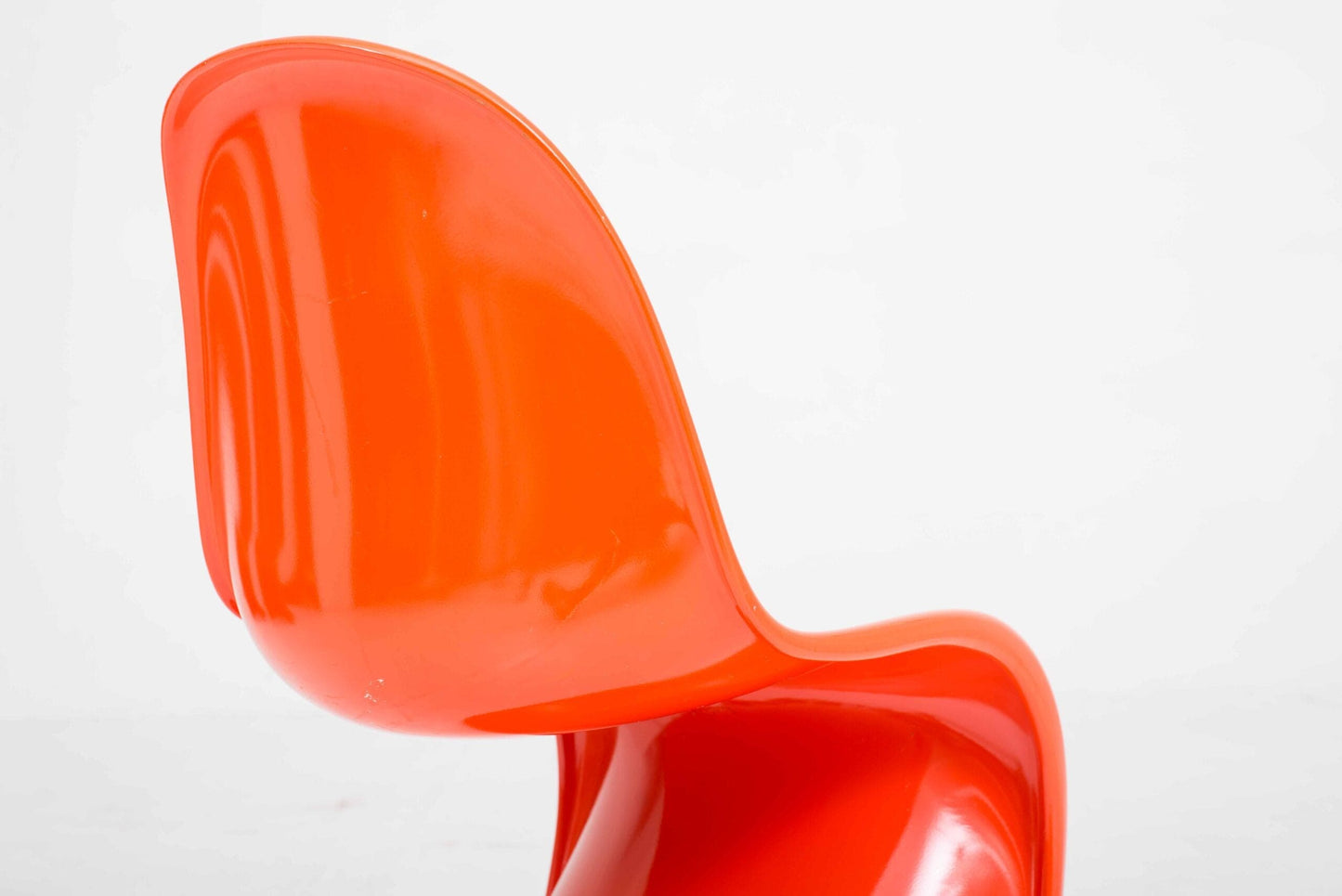 Chaise Panton vintage de Verner Panton pour Vitra en orange