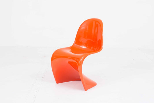 Vintage Panton Chair by Verner Panton for Vitra in Orange