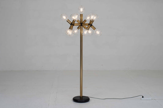 Vintage Stehleuchte Atomic Lamp von Robert und Trix Haussmann für Swisslamps