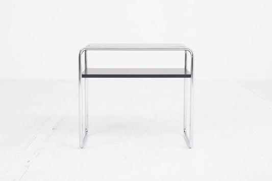 Vintage side table by Marcel Breuer for Thonet in black
