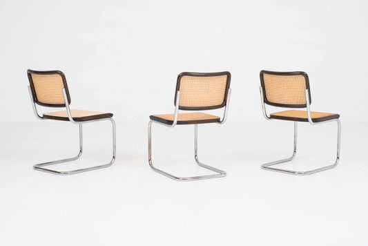 Vintage Freischwinger S32 von Marcel Breuer für Thonet