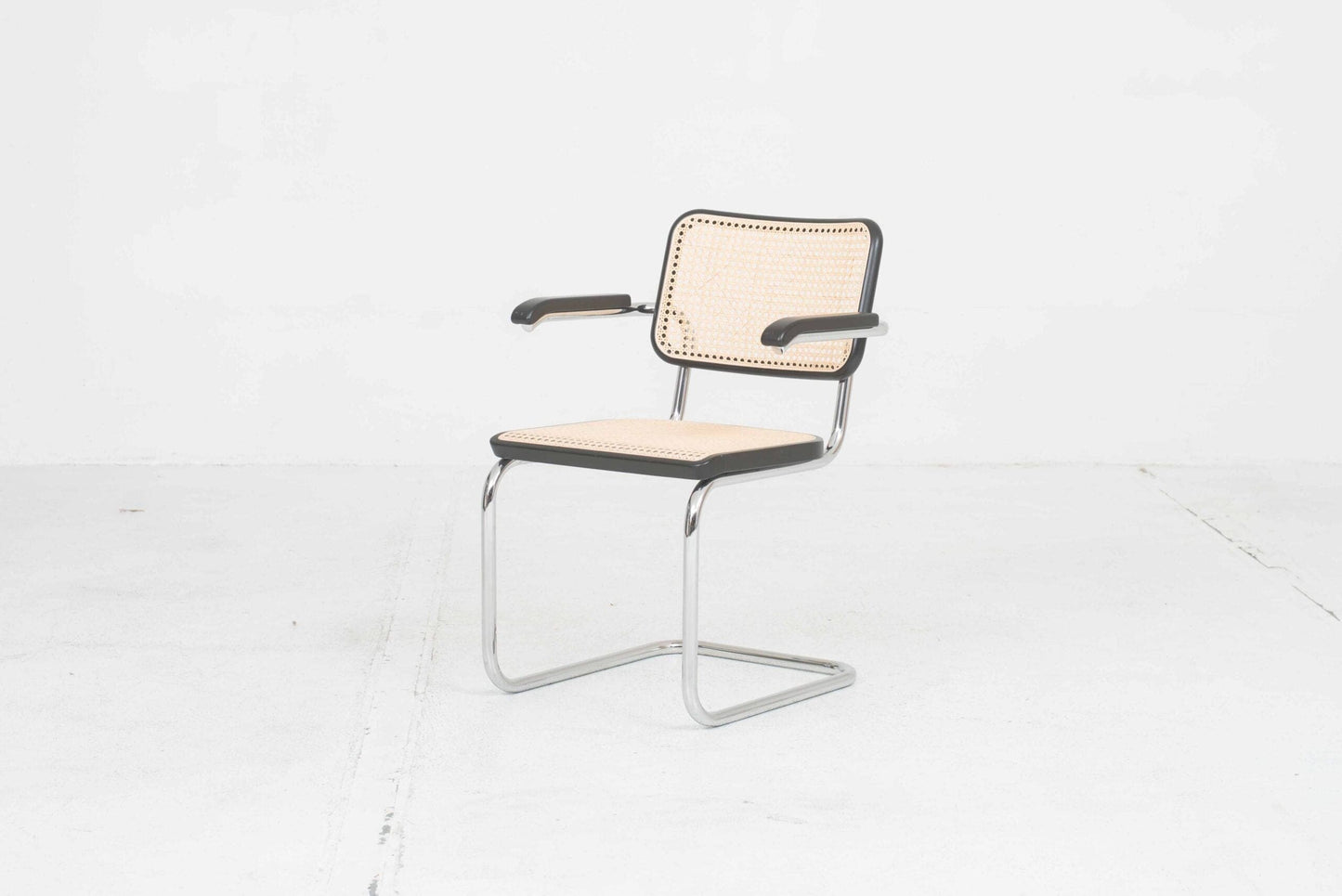 Vintage Freischwinger Stuhl von Marcel Breuer für Thonet