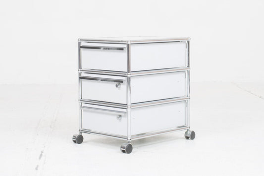 USM Rollcontainer in Lichtgrau