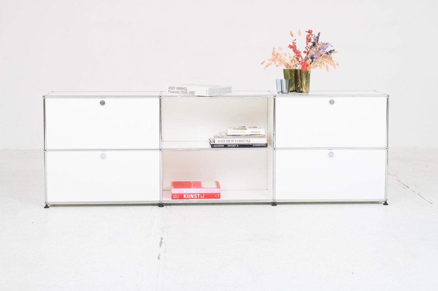 USM sideboard in pure white