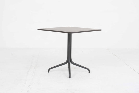 Belleville bistro table by Ronan and Erwan Bouroullec for Vitra in dark oak