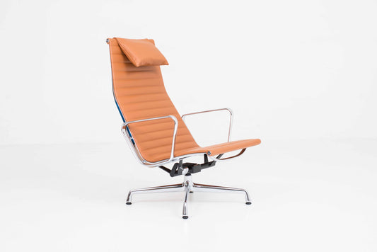 Vintage Sessel EA 124 von Charles und Ray Eames für Vitra