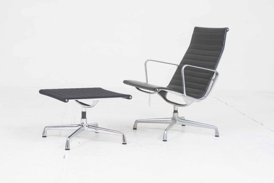 Vintage stool by Charles Eames for Vitra in black