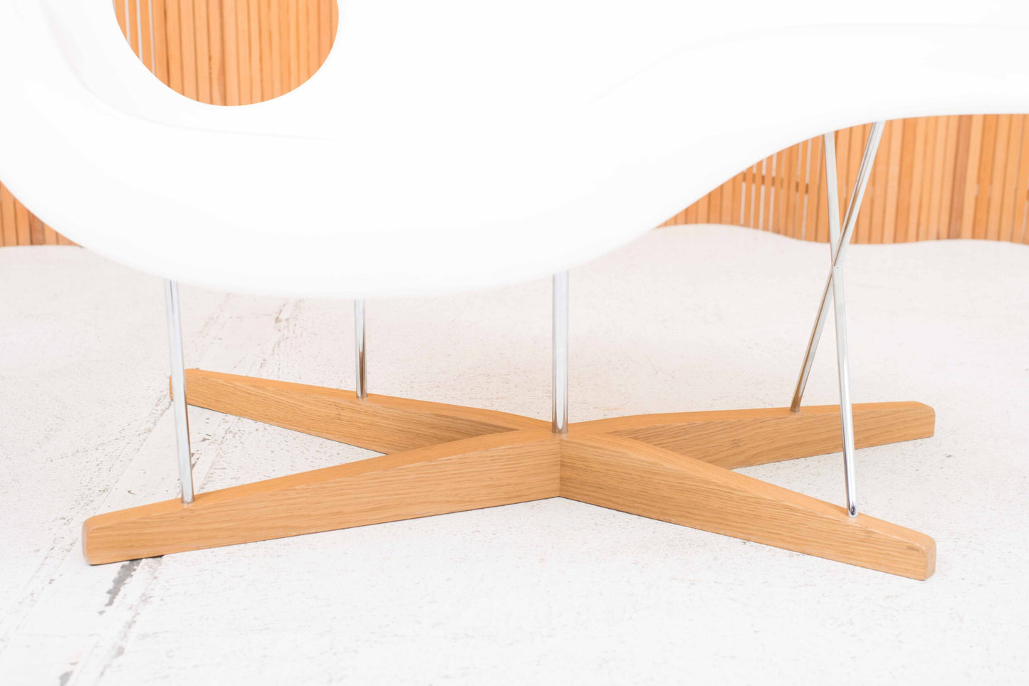 Chaise longue La Chaise de Charles et Ray Eames pour Vitra