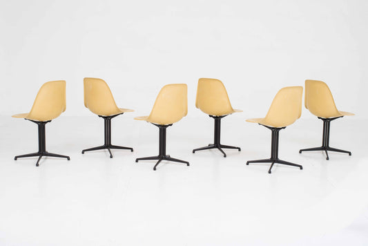 Vintage Stuhl La Fonda von Charles und Ray Eames für Vitra und Herman Miller, Ochre Dark