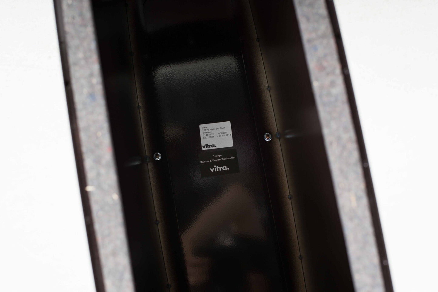 Vintage side table by Ronan Bouroullec for Vitra Braun