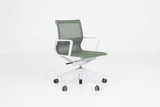 Vintage Bürostuhl "Physix" von Alberto Meda für Vitra, TrioKnit Schilf