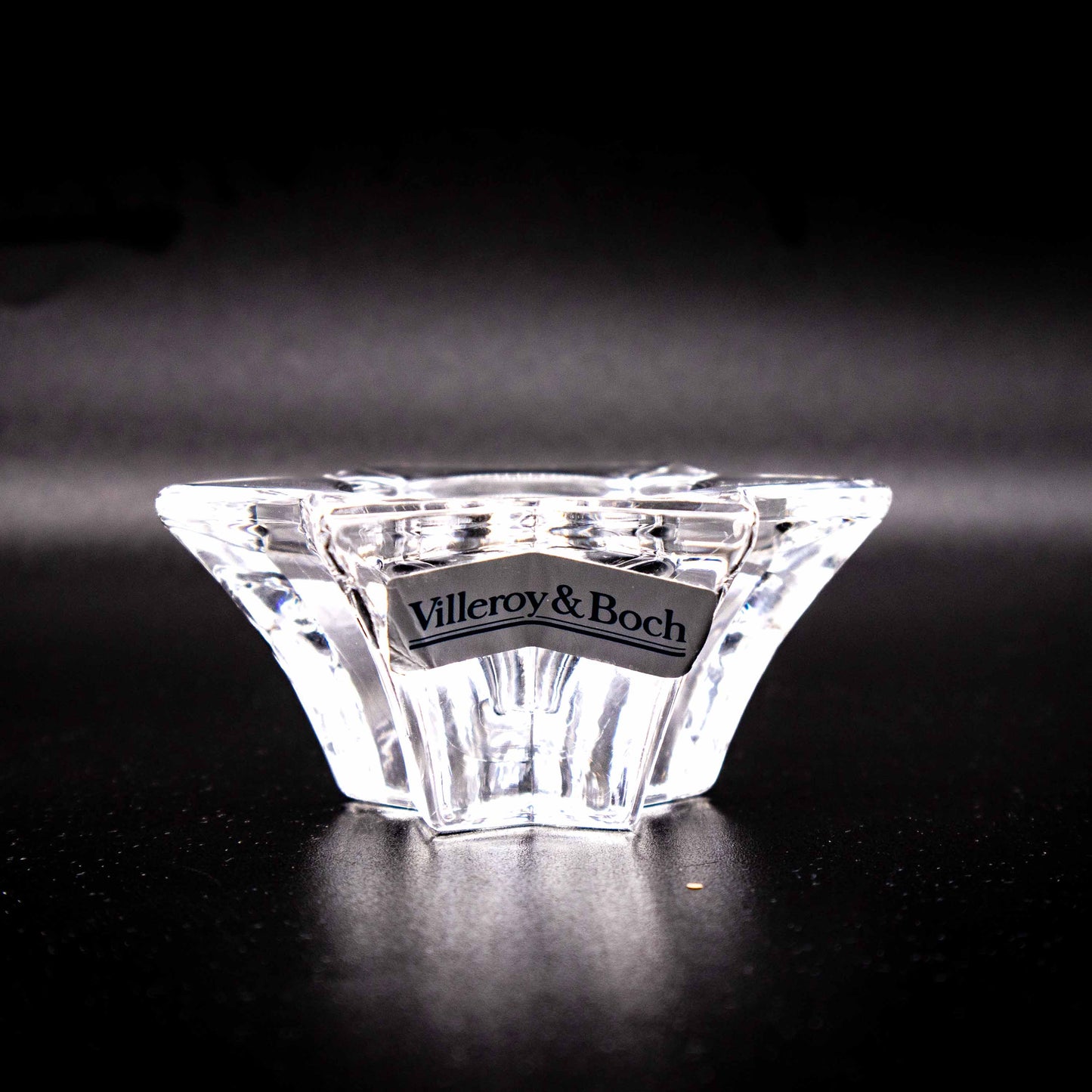 Vintage Teelichthalter von Villeroy und Boch in Sternenform