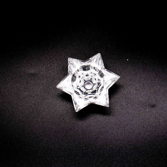 Vintage Teelichthalter von Villeroy und Boch in Sternenform