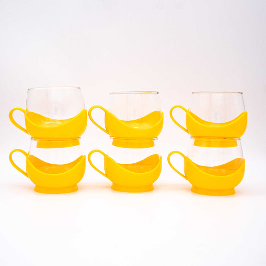 Vintage Space Age Tasse von Melitta Set von 6