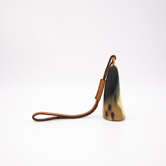 Vintage Flaschenverschluss Carl Auböck aus Horn, Leder und Kork