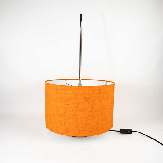 Vintage Höhenverstellbare Tischlampe von Staff L 400, Schirm ganz nach unten verschoben