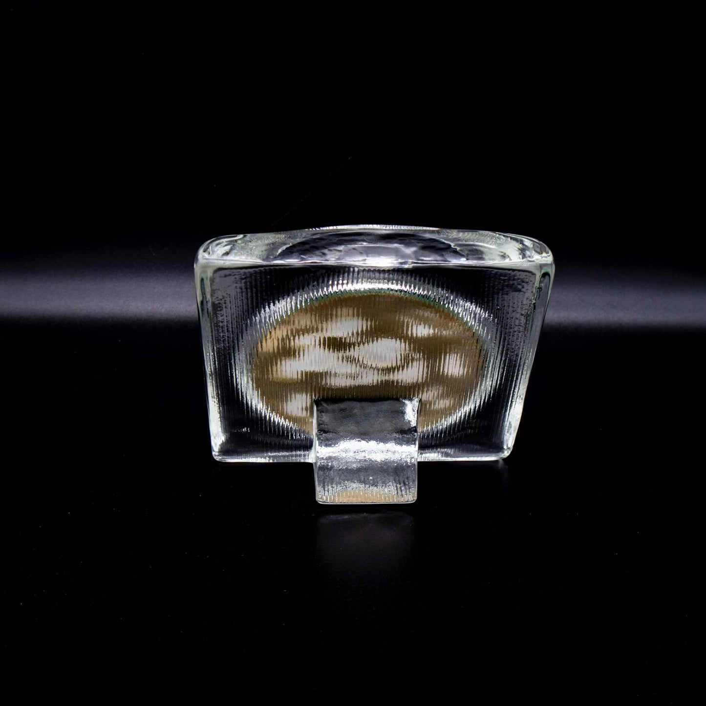 Vintage table mirror glass