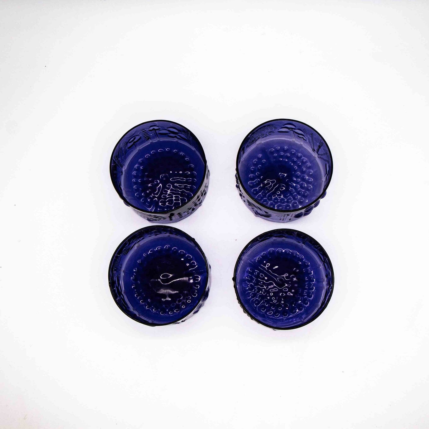 Vintage Schälchen Flora von Oiva Toikka für Nuutajärvi, Vogelperspektive