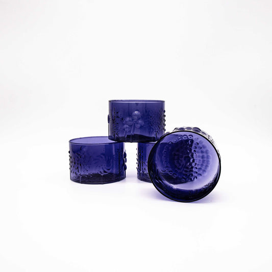 Vintage Schälchen Flora von Oiva Toikka für Nuutajärvi, arrangiert