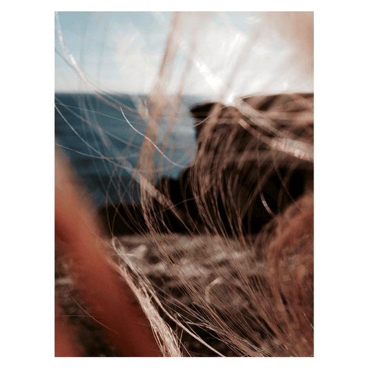 Vintage print Windy Ocean by Océane BURET