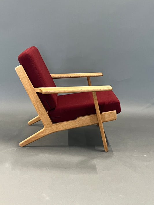 Vintage Sessel GE 290 von Hans J Wegner