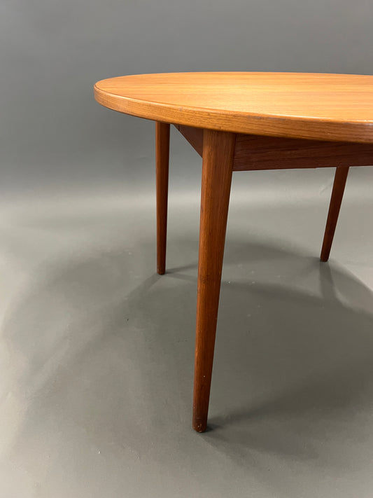 Vintage teak extendable dining table