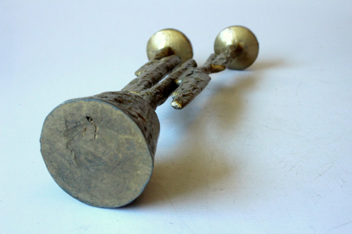 Vintage Teelichthalter Brutalismus von Horst Dalbeck