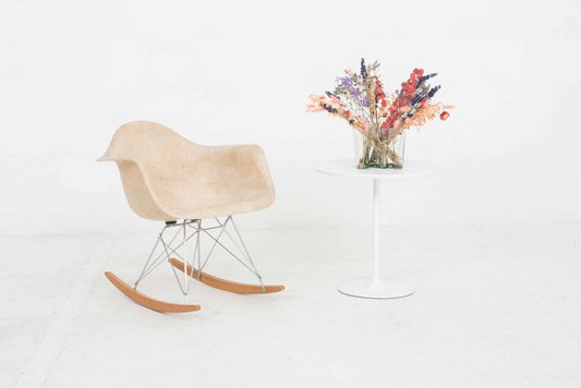 Vintage Beistelltisch Dizzie von Arper weiß oval