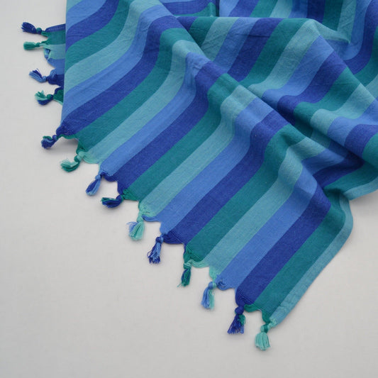 Kitchen towel blue/green