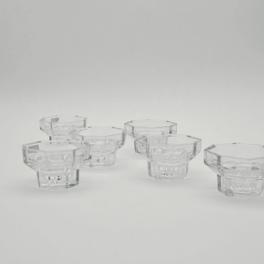 Kerzen-/Teelichthalter Glas