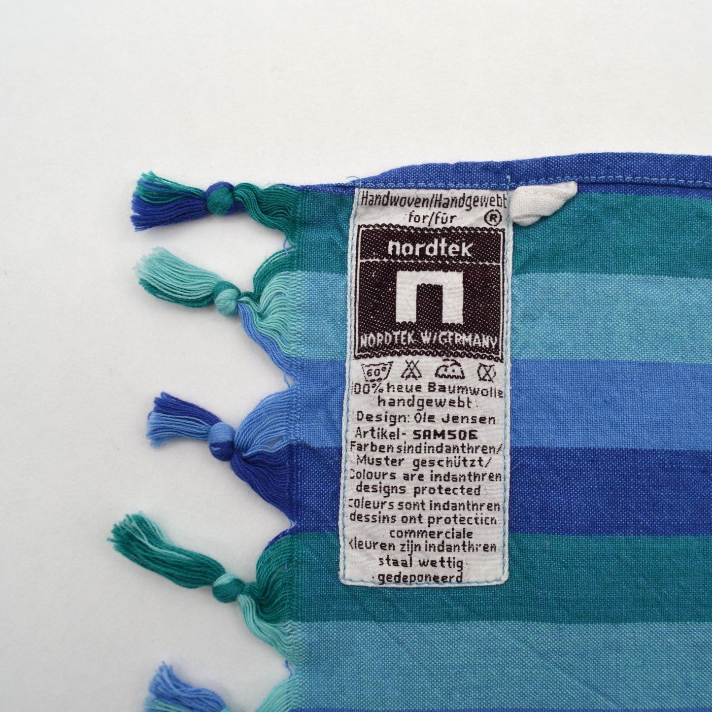 Kitchen towel blue/green