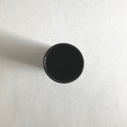 Vintage Vase Keramik blau rosa