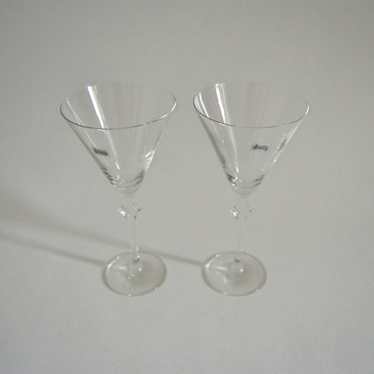 Set von 2 Vintage Cocktailgläser von Schott