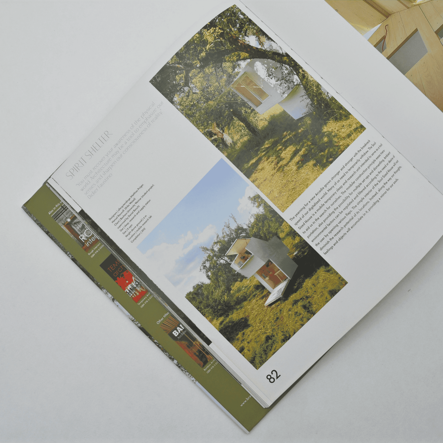 Vintage book "green hidden and above"