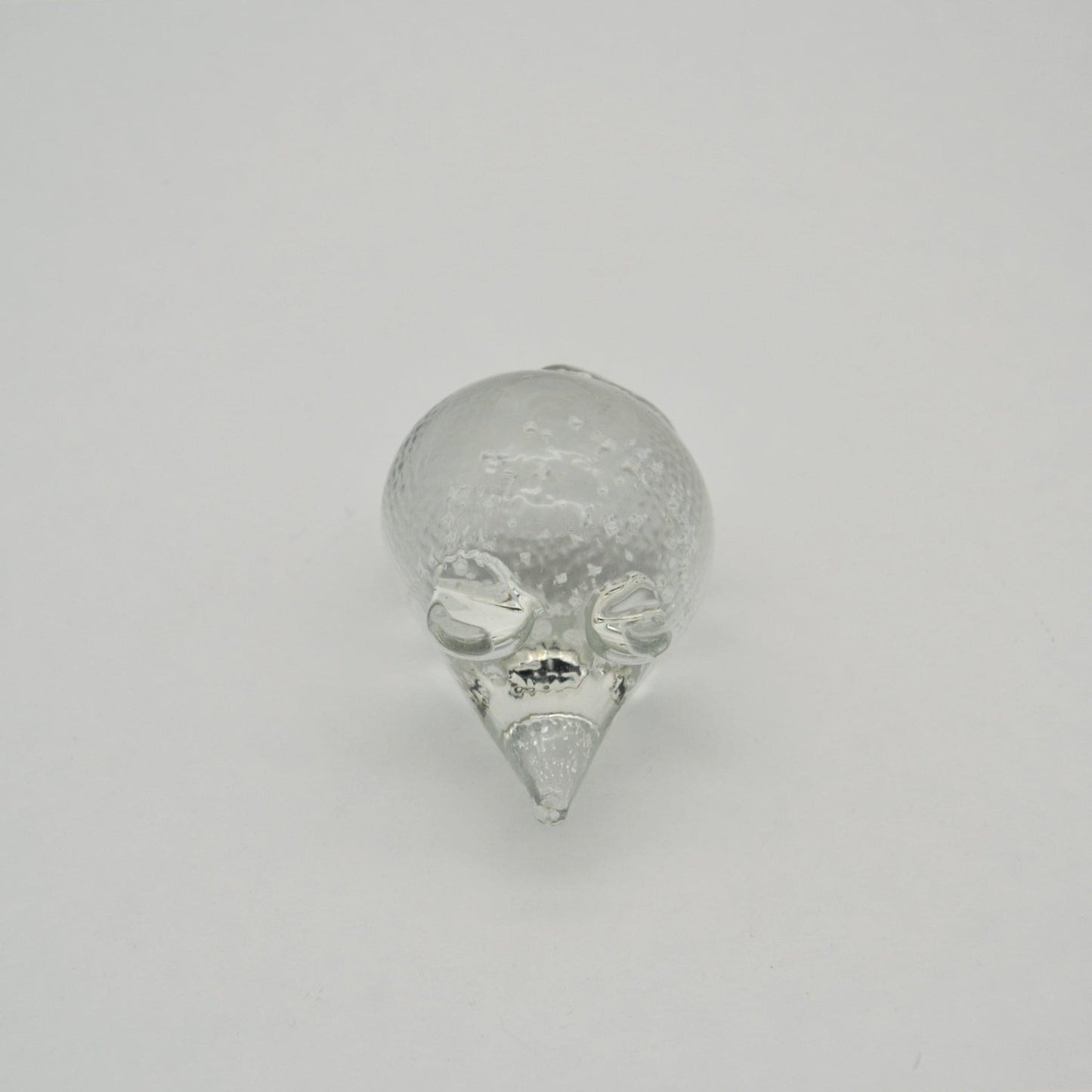 Vintage Briefbeschwerer Maus aus Glas handgefertigt