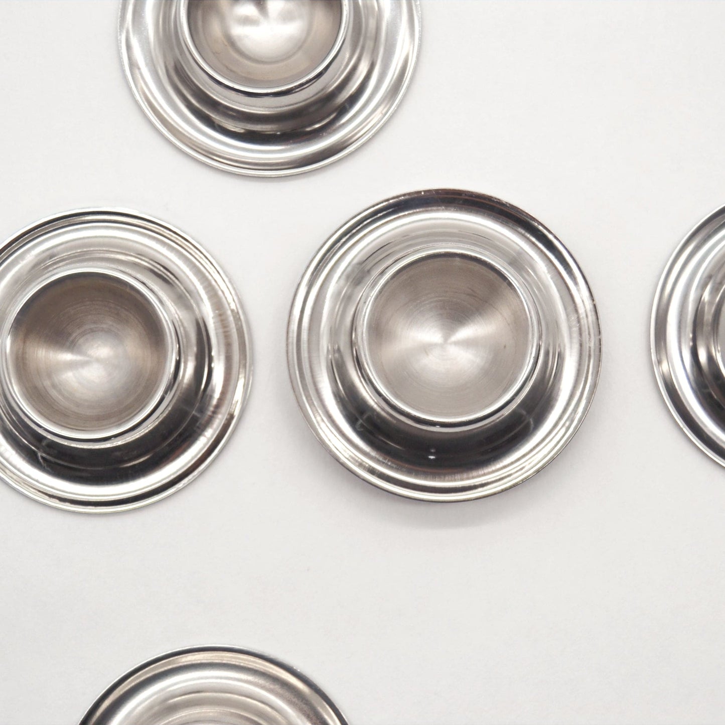 Vintage Eierbecher Edelstahl