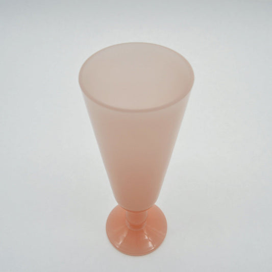 Vintage Vase Glas rosa