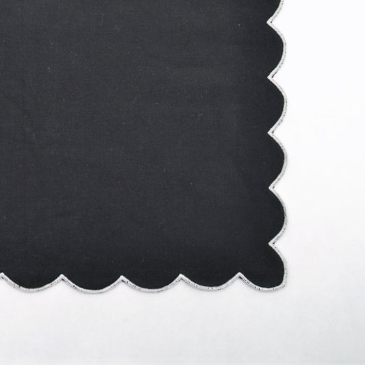 Placemat black set of 7
