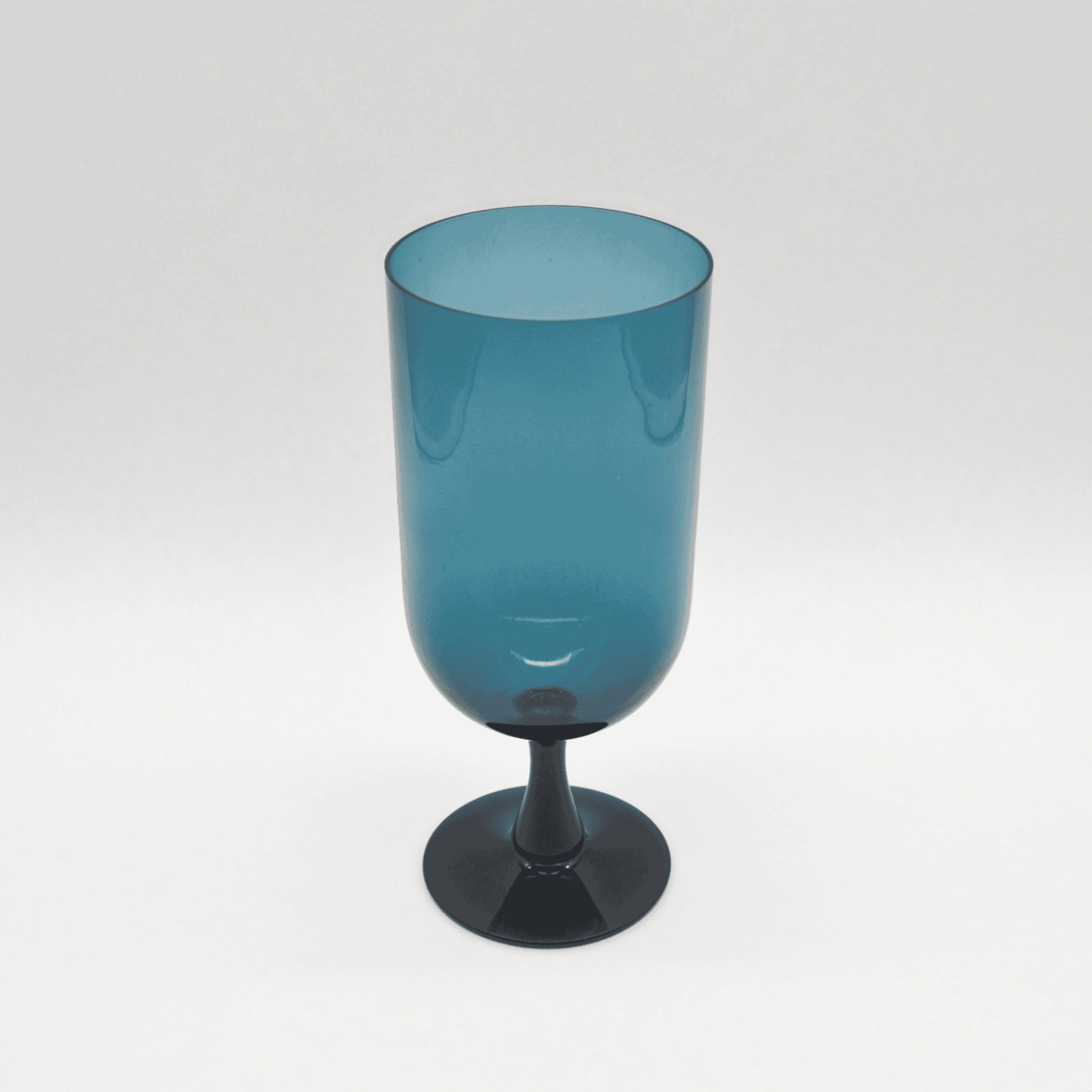 Vintage Vase blau Glas
