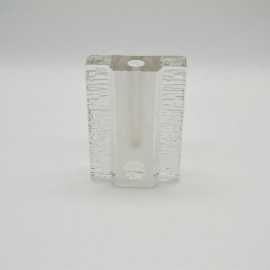 Vintage Solifleur glass vase