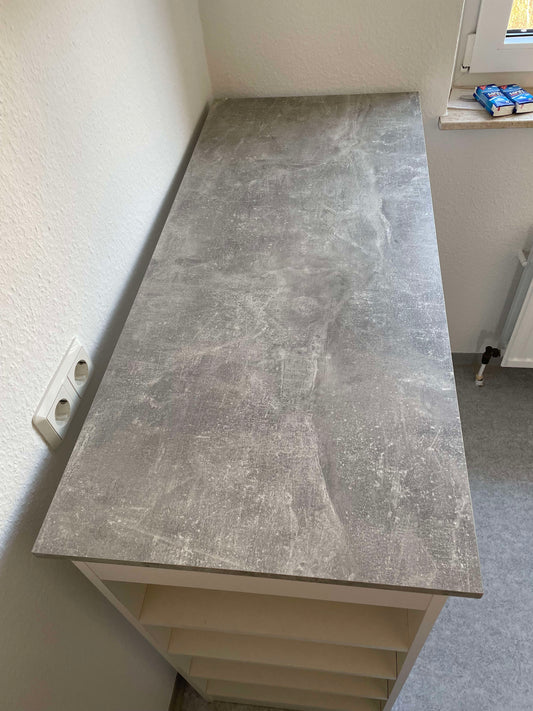 Vintage Bartisch mit Ablagefächern