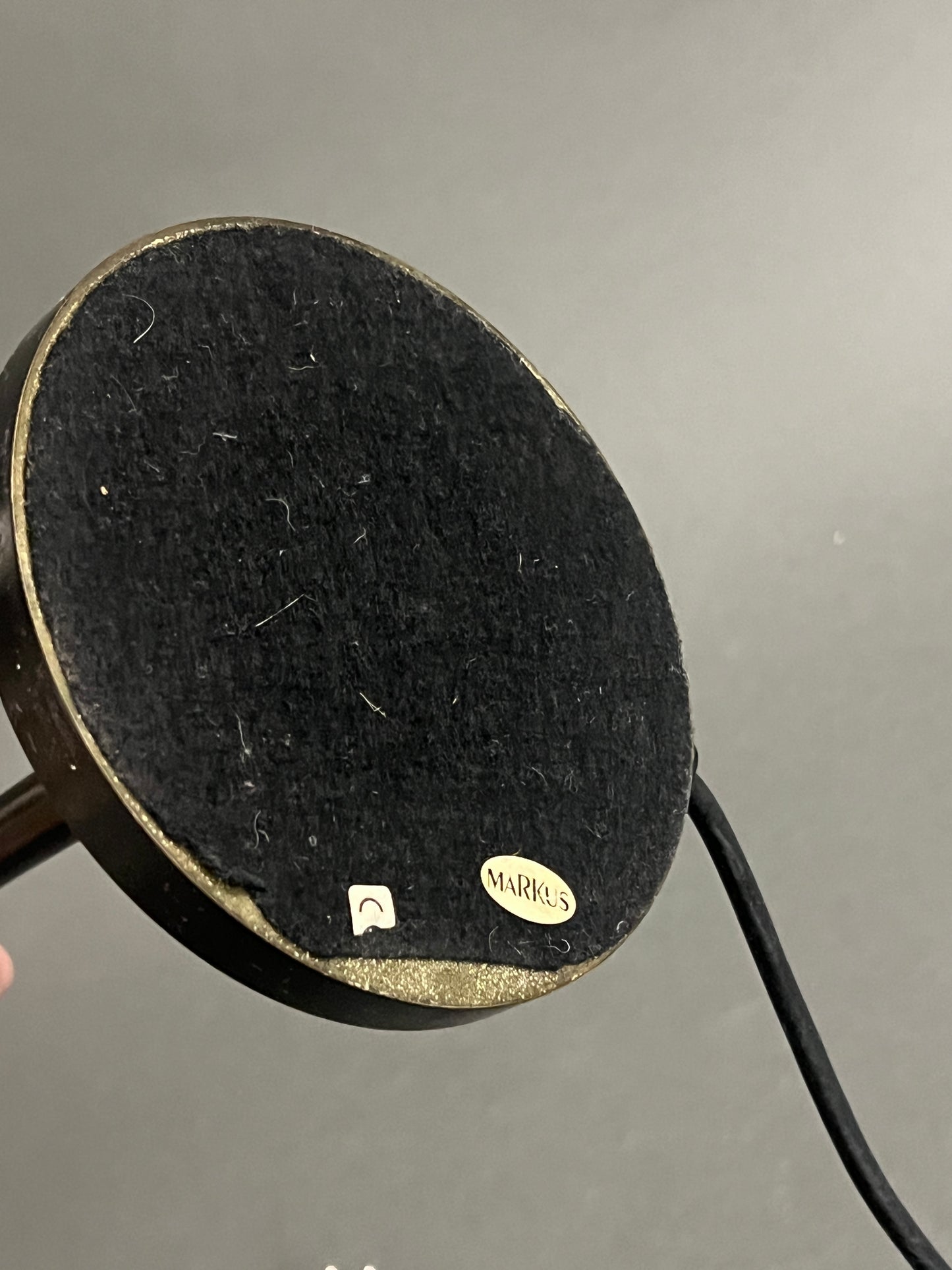 Vintage Tischlampe mit Schirm