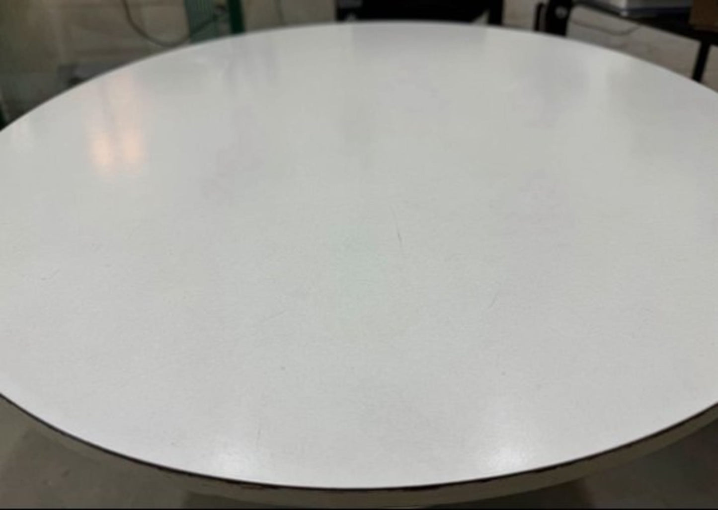 Vintage Couchtisch Tulip von Eero Saarinen für Knoll International, Weiß