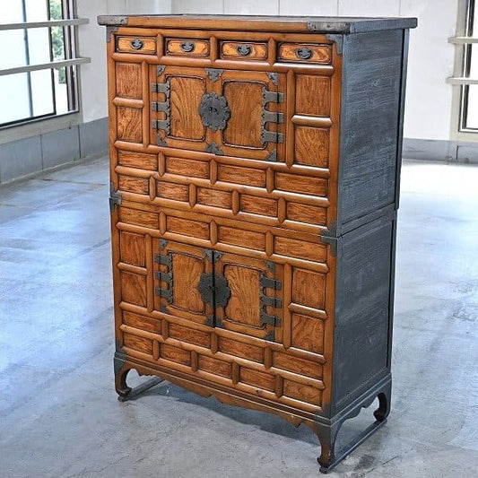 Vintage Schrank koreanische Joseon-Dynastie Ulmenholz